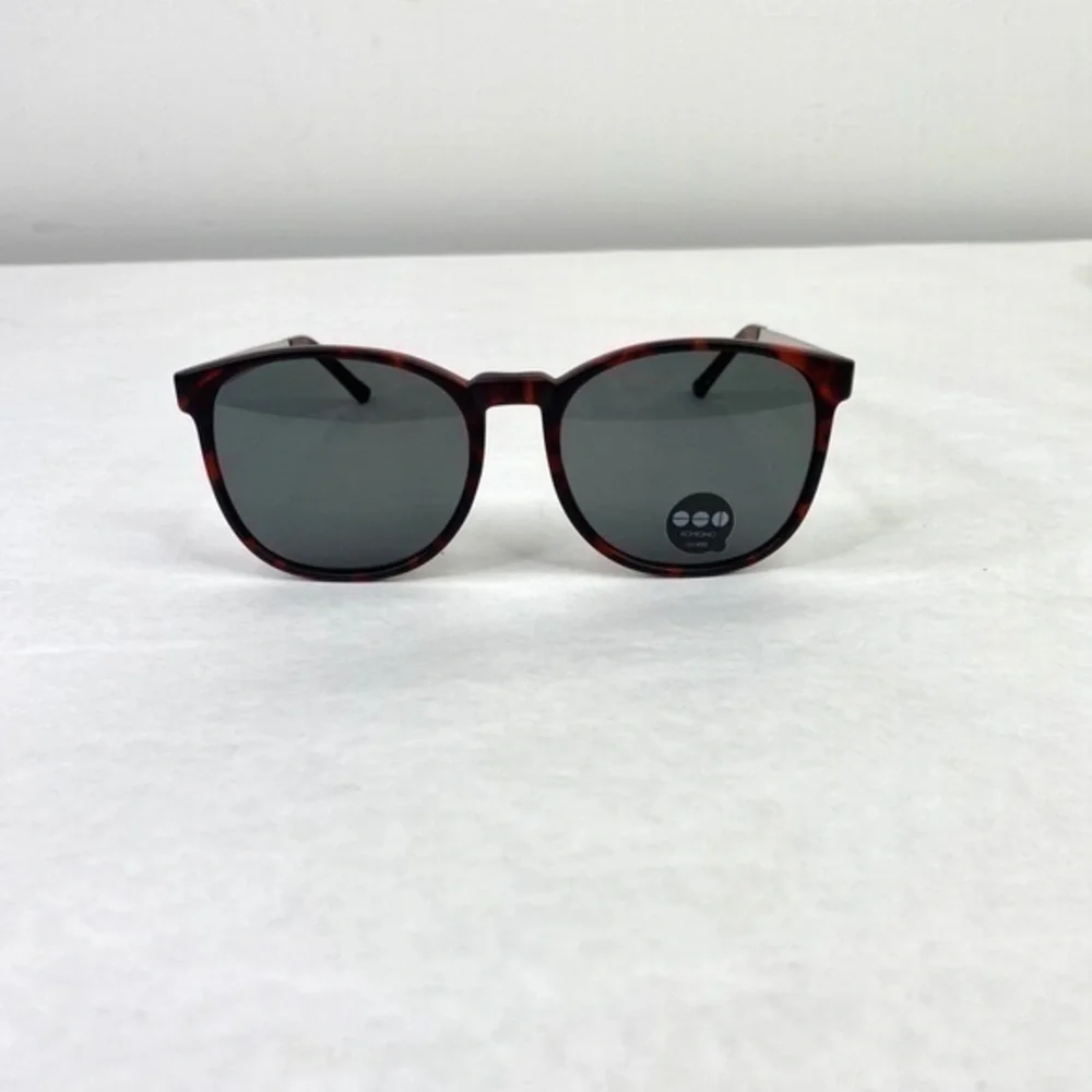 KOMONO Urkel Tortoise Silver Sunglasses NEW